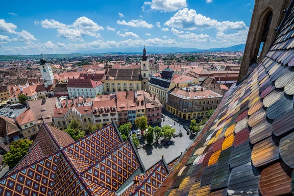 Sibiu στη Ρουμανία — Φωτογραφία Αρχείου