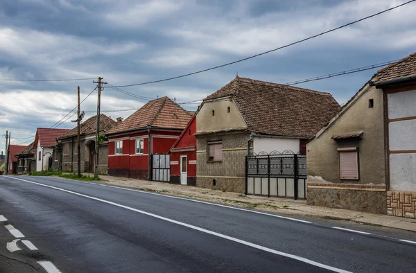 Будинки в Miercurea Sibiului — стокове фото