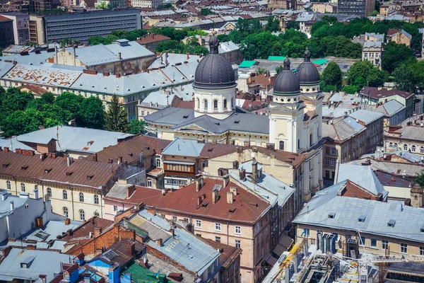 Greek Catholic Church Transfiguration Our Lord Jesus Christ Lviv City — Stock Photo, Image