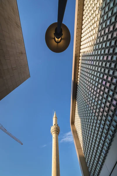 Majidiyyeh Mesquita Área Modernos Centros Tiro Beirute Souks Beirute Capital — Fotografia de Stock