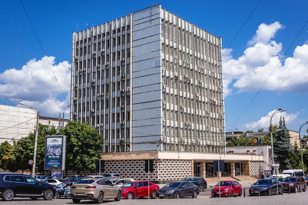 Chisinau Moldawien Juli 2019 Außenansicht Der Nationalbank Von Moldawien Der — Stockfoto