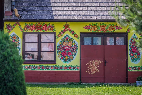 Zalipie Polen Mai 2018 Bauernhaus Dorf Zalipie Bekannt Für Den — Stockfoto