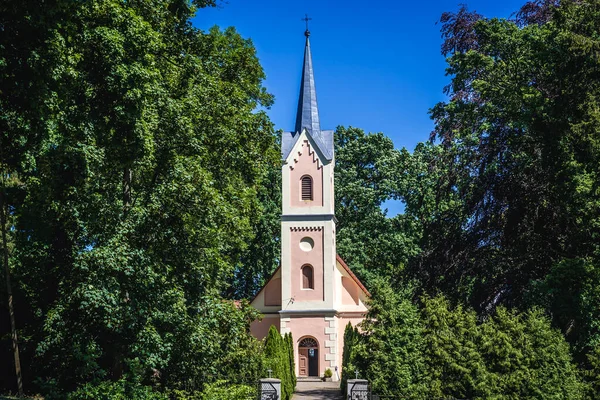 Kyrkan Jopseh Byn Wicimice Västra Pommern Regionen Polen — Stockfoto