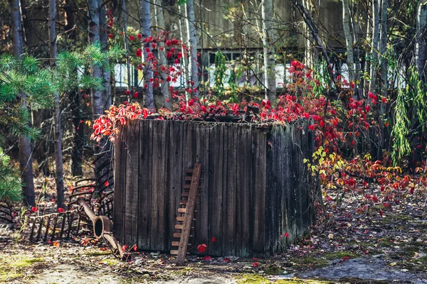 Maradványai Jupiter Factory Pripyat Elhagyott Város Csernobil Kizárási Zóna Ukrajna — Stock Fotó