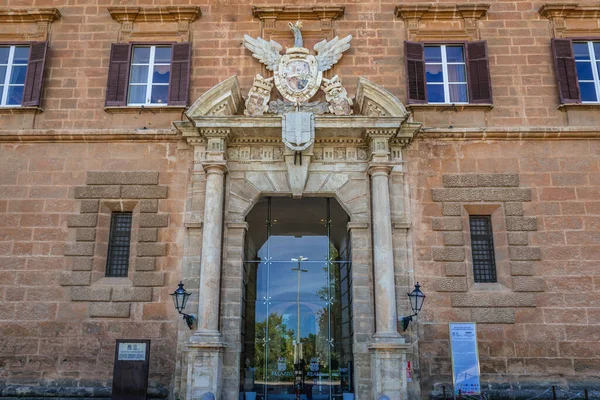 Palermo Italia Mayo 2019 Entrada Palazzo Dei Normanni Palermo Capital — Foto de Stock