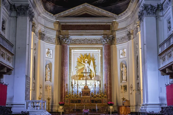 Palermo Italia Mayo 2019 Altar Mayor Asunción Catedral Virgen María — Foto de Stock