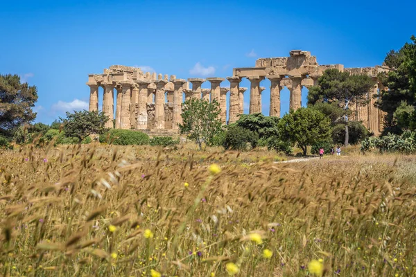 Selinunte Italy May 2019 Hera Temple Selinunte Ancient City Sicily — Stock fotografie