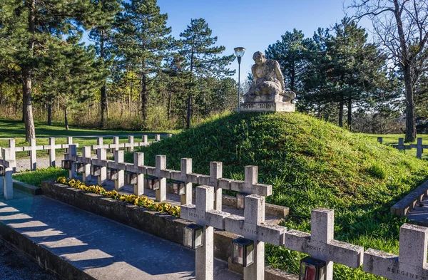 Bad Deutsch Altenburg Austria April 2018 First World War Memorial — Stock Photo, Image