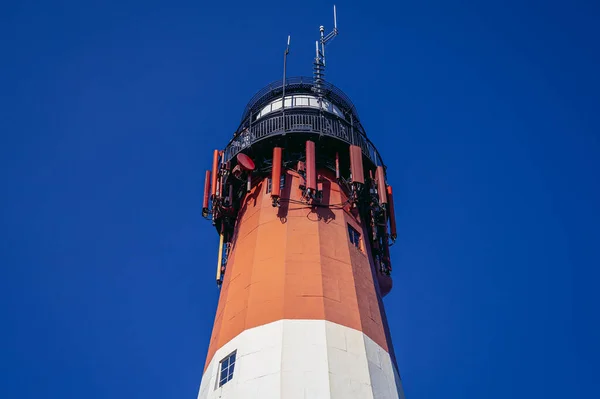 Osetnik Polonia Septiembre 2020 Faro Stilo Uno Los Faros Costa — Foto de Stock