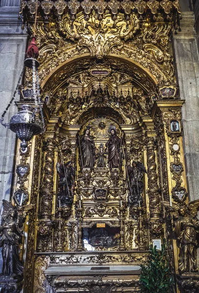Porto Portugal December 2016 Side One Side Altars Anthony Congregates — Stock Photo, Image
