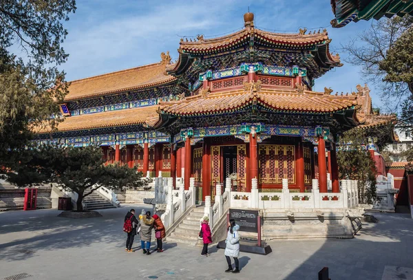 Peking China Februar 2019 Sogenannter Tablet Pavillon Kaiserlichen Langlebigkeitspalast Shouhuang — Stockfoto