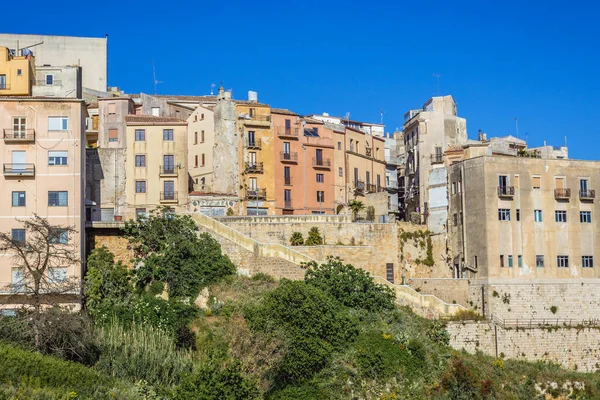 Residential Buildings Salemi Town Located Province Trapani Southwestern Sicily Italy — Stock Photo, Image
