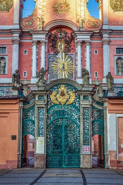 Swieta Lipka Polônia Agosto 2017 Porta Entrada Santíssima Virgem Maria — Fotografia de Stock