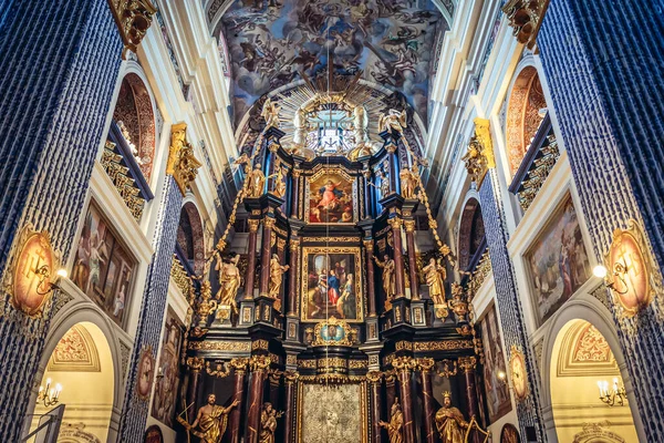 Swieta Lipka Poland August 2017 Main Altar Most Holy Virgin — Stock Photo, Image