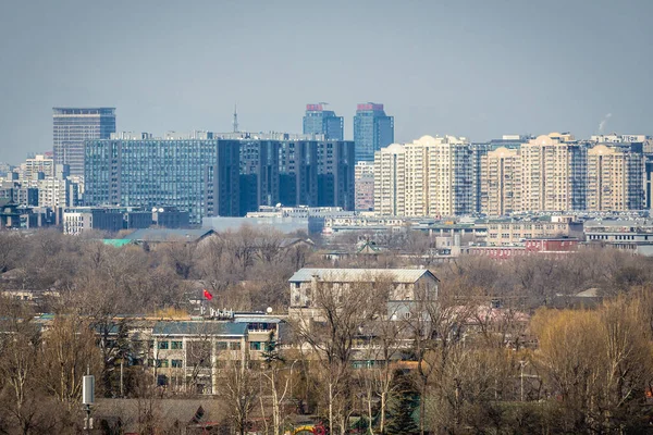 Peking China Februar 2019 Stadt Peking Blick Vom Pavillon Des — Stockfoto