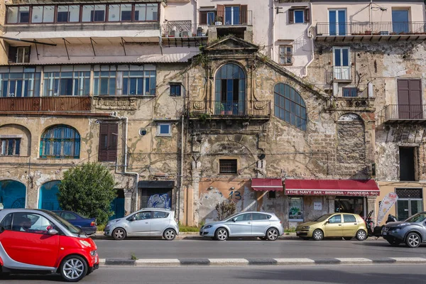 Palermo Italy May 2019 Buildings Cala District Port Palermo Capital — Stock Photo, Image