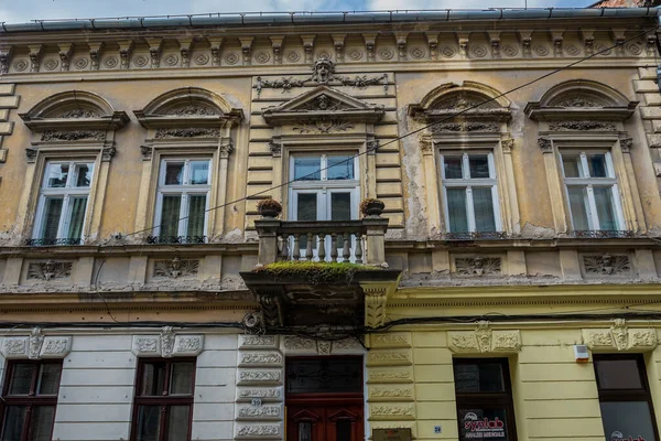 Cluj Napoca Rumänien Juli 2016 Wohnhaus Der Iuliu Maniu Straße — Stockfoto