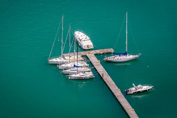 Castellammare Del Golfo Italien Mai 2019 Boote Yachthafen Der Stadt — Stockfoto