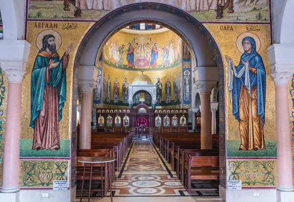 Harissa Líbano Marzo 2020 Interior Basílica San Pablo Iglesia Católica —  Fotos de Stock