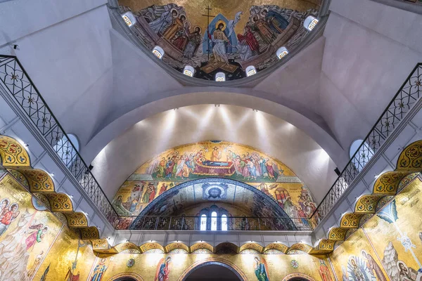 Harissa Lebanon March 2020 Interior Paul Basilica Melkite Byzantine Catholic — 图库照片