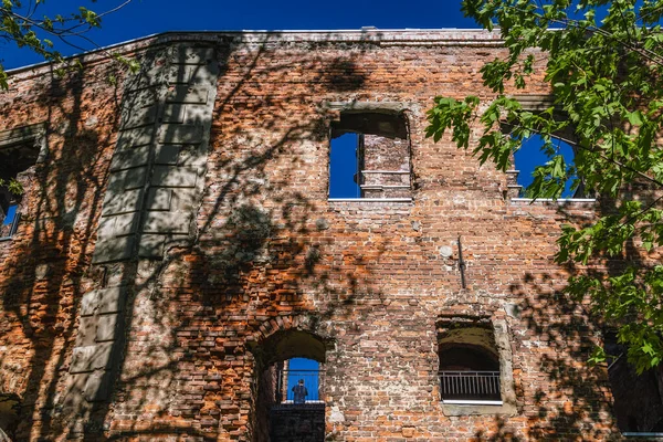 Palastreste Tworkow Einem Kleinen Dorf Der Region Schlesien Polen — Stockfoto