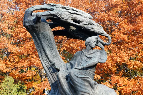 Chopin Monument — Stockfoto