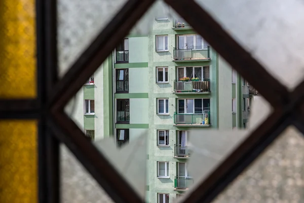 Apartamenty w Warszawie — Zdjęcie stockowe