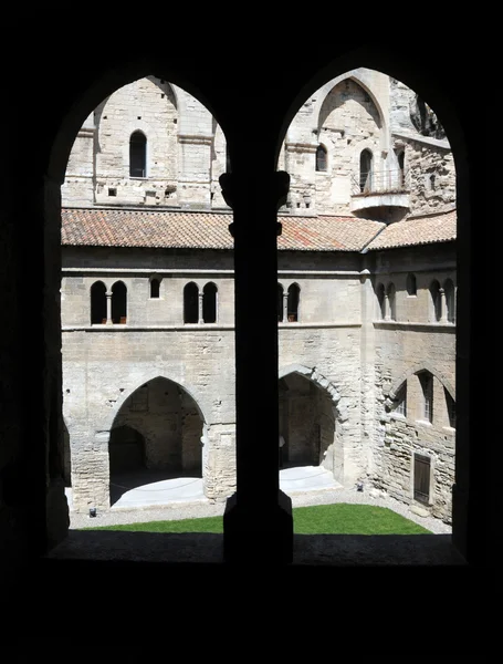 Palais des Papes i Avignon, Frankrike — Stockfoto