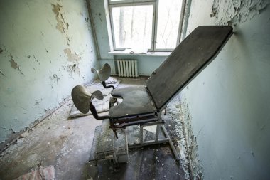 Hospital in Pripyat clipart