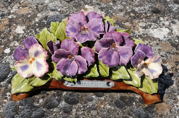 Cemetery in Lourmarin — Stock Photo, Image