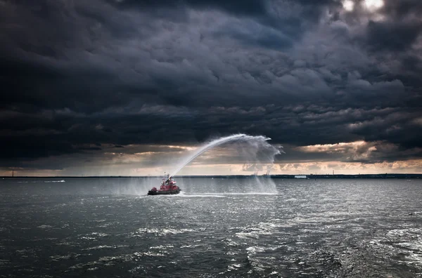 Fireboat Royalty Free Stock Photos