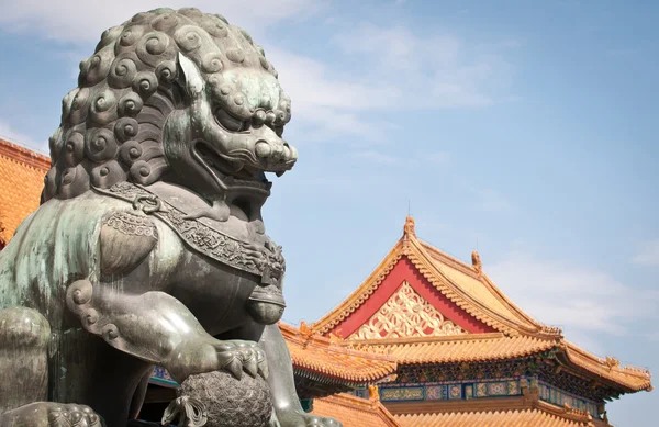 Verbotene Stadt in Peking — Stockfoto