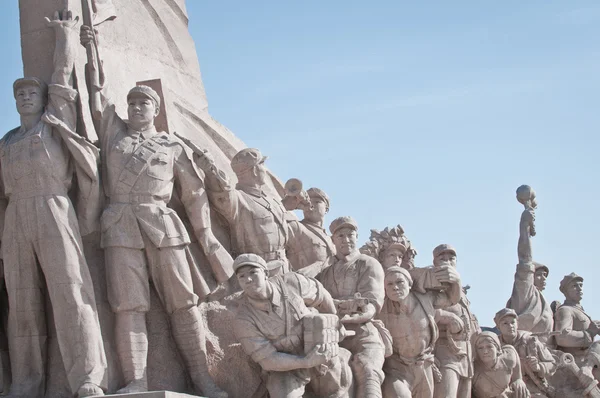 Monument op Tiananmen-plein — Stockfoto