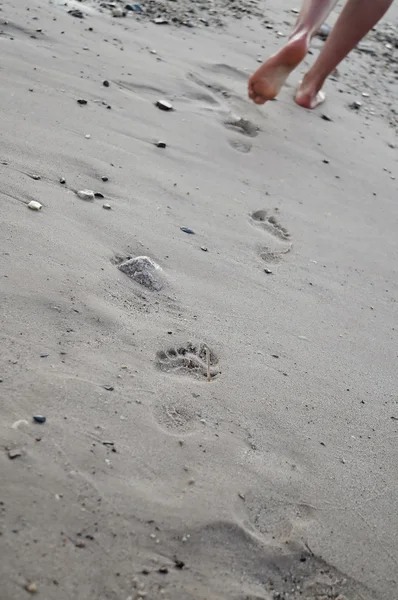 ชายหาด เดิน — ภาพถ่ายสต็อก