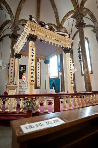 Iglesia católica en Beijing — Foto de Stock