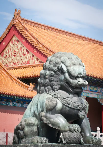 Verbotene Stadt in Peking lizenzfreie Stockfotos