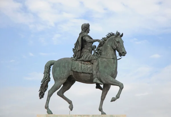 Louis Xiv-Statue in Lyon — Stockfoto