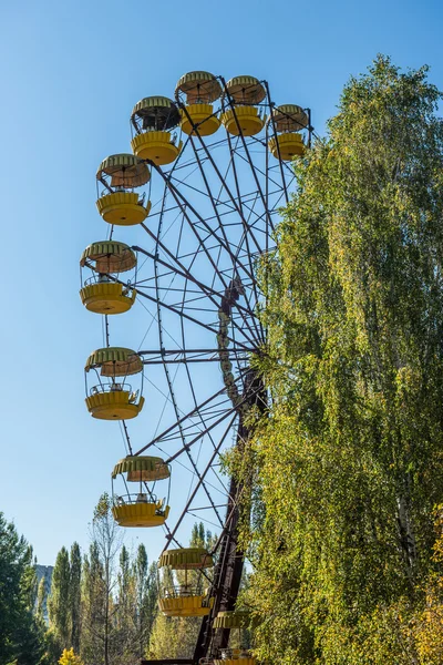 Прип'ять парк атракціонів — стокове фото