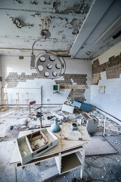 Pripyat hastanede — Stok fotoğraf