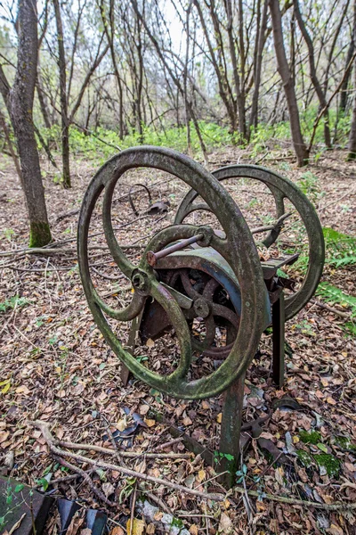 Pueblo en Chernobyl zona — Foto de Stock