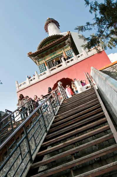 White Dagoba in Beijing — Stock Photo, Image