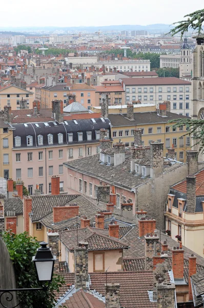 Panorama z Lyonu — Zdjęcie stockowe