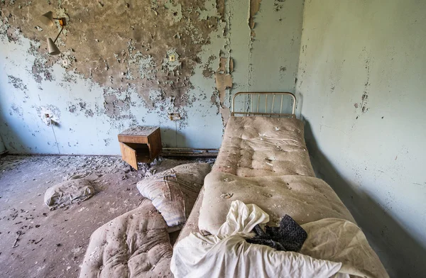 Hospital em pripyat — Fotografia de Stock