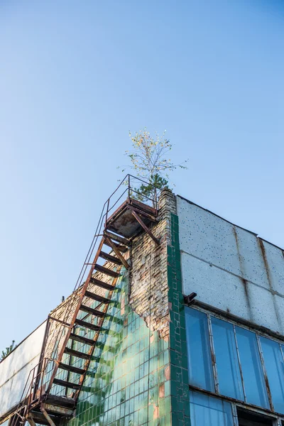 Fábrica em pripyat — Fotografia de Stock