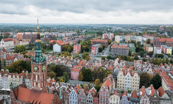 Óváros Gdanskban — Stock Fotó