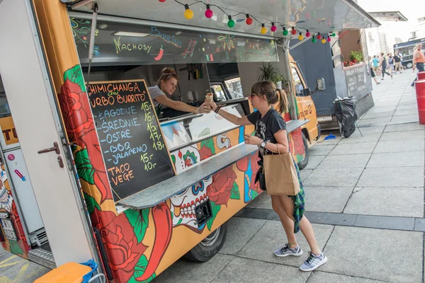 Foodtruck Stockbild