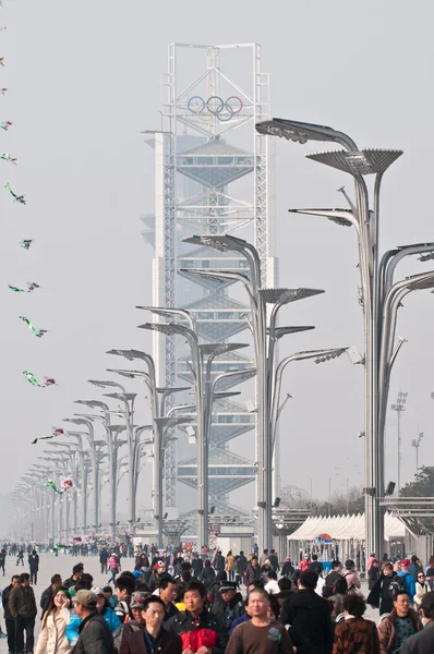 Olympisch groen — Stockfoto