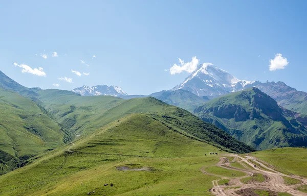 Kazbek Dağı — Stok fotoğraf