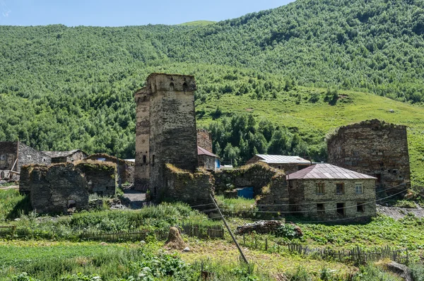 조지아에서 Ushguli — 스톡 사진