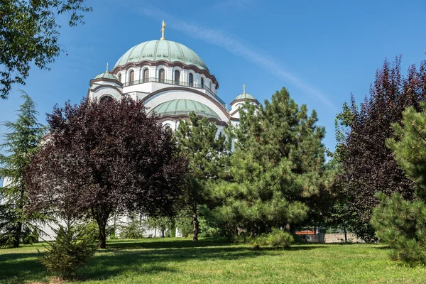 Igreja ortodoxa em Belgrado — Fotografia de Stock